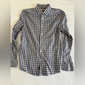 Faherty Men's Blue Checkered Shirt